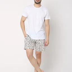 UnderJeans by Spykar Men Pack Of 2 Printed Cotton Boxers image 4