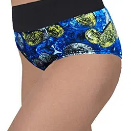 selfcare Women's Cotton Sinker High Rise Waistband Full Covrage Tummy Control Hipsters Panties Pack of 3 image 2