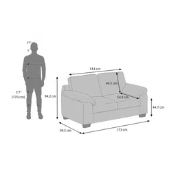 urban ladder create Esquel Sofa Set (Colour: Cobalt Blue, Seater: 3+2+1+1) image 11