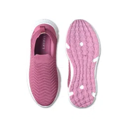 neemans Neeman's Purple Flow Weave Slip On Sneakers image 4