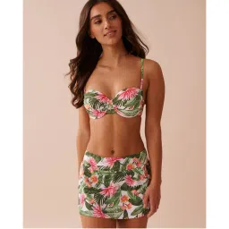 La Vie En Rose Water Lily Bandeau Bikini Top-image-47