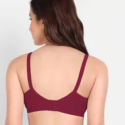 FIMS Pack of 2 Non Paddded Full Coverage Cotton Everyday Bra image 3