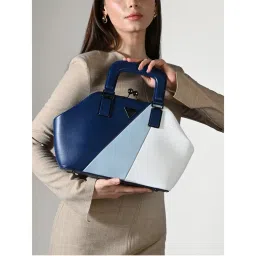 Lavie Signature Navy Blue Womens Macon Large Handbag (L)-picture-15