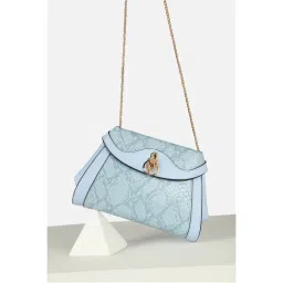 Allen Solly Women Casual Printed Blue Sling Bag-picture-16