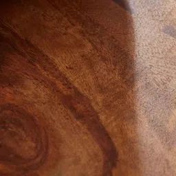 woodenmood Richelo Solid Wood Side Table in Honey Oak Finish image 2