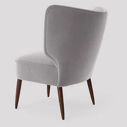 home lifestylez Duke Accent Chair in Grey Colour image 4
