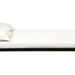 globally indian Palmer Metal King Size Non Storage Bed in Provincial Teak Finish image 4