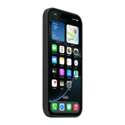 Apple Soft Silicone Back Cover for Apple iPhone 16 Pro (MagSafe Charging Support, Black) image 5