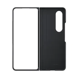 SAMSUNG Slim Soft UL-Certified Recycled Back Cover for SAMSUNG Galaxy Z Fold4 (All Around Edge Protection, Black) image 4