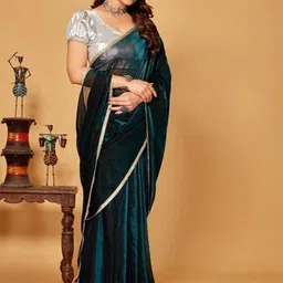 VRAGI Sequinned Saree image 2