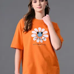 CORSICA Women Floral Printed Bio Finish T-shirt-image-73