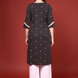Anouk Women Striped Dobby Kurta image 2