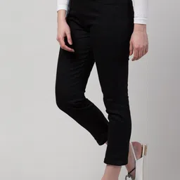 NEUNK Women Comfort Jogger Mid-Rise Stretchable Jeans image 3