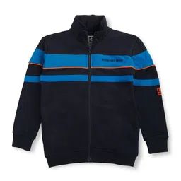 Gini and Jony Boys Typography Colourblocked Bomber Jacket-picture-24