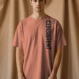 Silver Moon Clothing Men Typography Printed T-shirt image 3