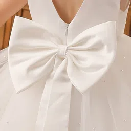 YK Ethnic Motifs Net Fit & Flare Dress image 2