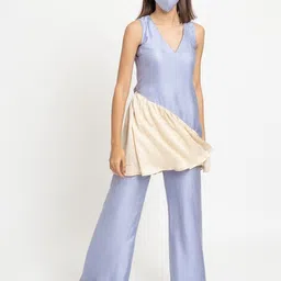 Neora Colourblocked Tunic & Palazzo Co-Ords-picture-17