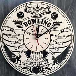 QEZNEF Beige Solid Traditional Wall Clock-picture-21