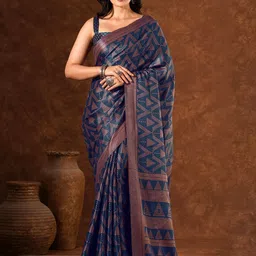KALINI Ethnic Motifs Woven Design Designer Saree-image-42