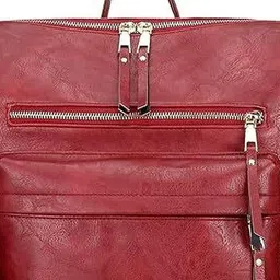 truearch Women Solid Backpack image 2