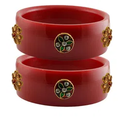 Vidhya Kangan Women Red Bangle-picture-43