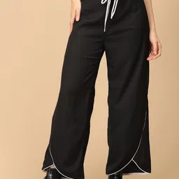The Woman Store Women Straight Fit High-Rise Parallel Trousers-picture-15