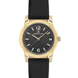 Daniel Klein Women Embellished Dial & Leather Straps Analogue Watch DK.1.13822-4 image 1