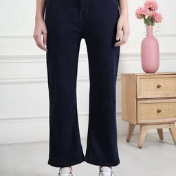 LIVE OK Women Straight Fit High-Rise Jeans-image-39