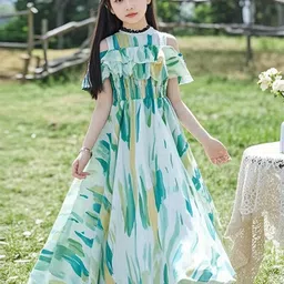 YK Colourblocked A-Line Dress-picture-58