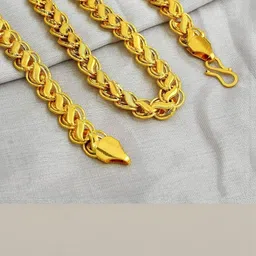 fashion fusion collection Unisex Brass Gold-Plated Chain-picture-16