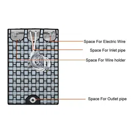 The Furnishing Tree PVC Waterproof Front Load Washing Machine Cover Compatible for Bosch 7.5 Kg, 8 image 3