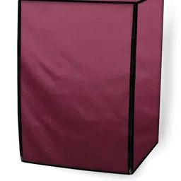 The Furnishing Tree Washing Machine Cover Maroon Compatible for Bosch 8 Kg Fully-Automatic Front Lo image 5
