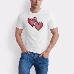 Seekbuylove Men Typography Printed Bio Finish T-shirt image 4