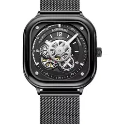 mark fairwhale Men Dial & Stainless Steel Straps Analogue Multi Function Automatic Motion Powered Watch-picture-12