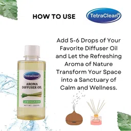 TetraClean Aroma Diffuser Oil Lemongrass - 250 ml image 5