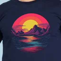BRAWNY BATTLER Graphic Printed Round Neck Cotton T-shirt image 4