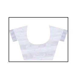 KAMDAR assamese Mekhela Chador Poly Silk Blend Saree with Blouse Piece image 2