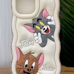 CASE CREATION Cartoon Characters Printed iPhone 13 Bumper Case Mobile Accessories-picture-29