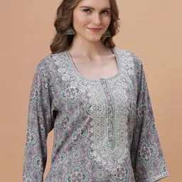 SANAA Printed Maxi Nightdress image 2