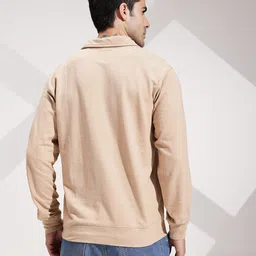 INVICTUS Typography Printed Mock Collar Sweatshirt image 4