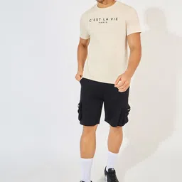 styli Men Regular Fit Cest La Vie Tee Print Tee image 2