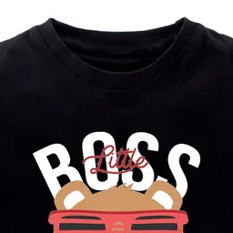 KAVEE Boys Bio Finish Graphic Printed Round Neck Cotton T-shirt image 2