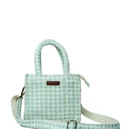 Maisha Textured Swagger Sling Bag with Quilted-picture-17