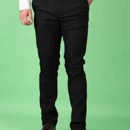 V-Mart Men Cotton Slim Fit Trousers-image-87