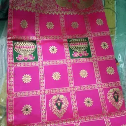 Lookmark Woven Design Zari Kanjivaram Banarasi Saree image 3