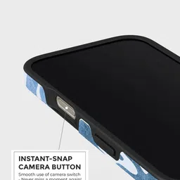 PEEPERLY Women iPhone 13 Sobremesa Abstract Impact Resistant Crystal Back Case image 2