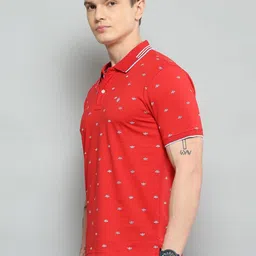 Cloak & Decker Men Printed Polo Collar T-shirt image 2