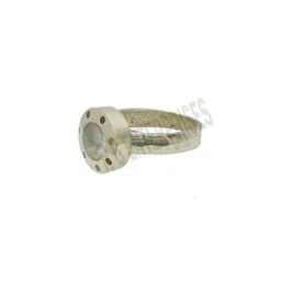 R G MART Ashta Dhatu Shivling Yantra Shank Seven Stone Gold-Plated Brass Finger Ring image 4