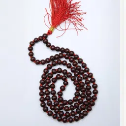 Divine souvenirs Maroon Alloy Necklace-picture-37