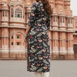 THE FAB FACTORY Floral Printed Kurti image 3